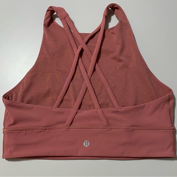 Like New - Lululemon High Neck Longline Energy Bra - Picture 6 of 16